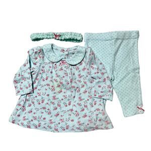 Little Me 3 Piece Outfit Size 0-3m